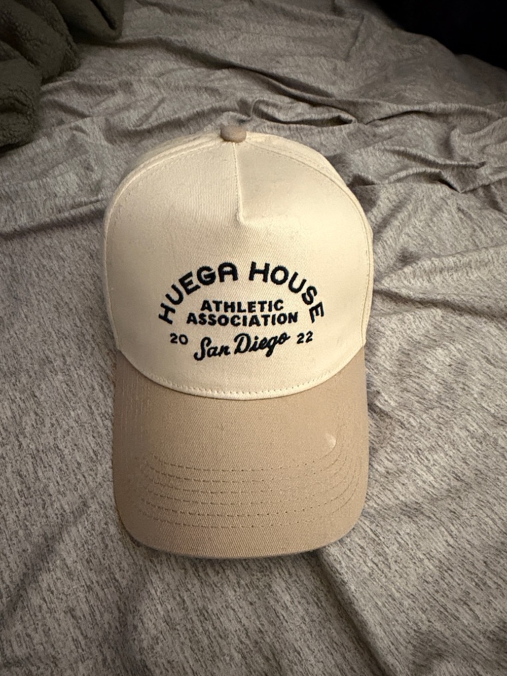 Huega House San Diego Two-Tone Baseball Cap - Beige/Cream